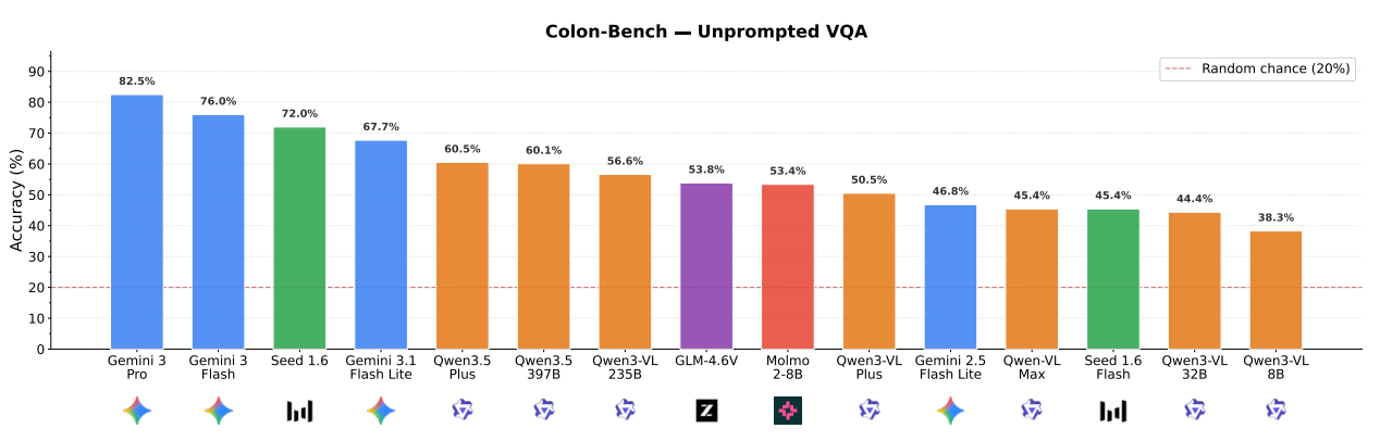 VQA Unprompted Results